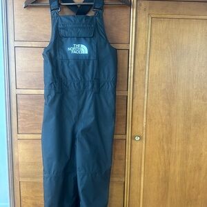 NWOT North Face Kids Black Freedom Bibs